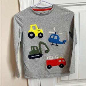 Boden -  Long Sleeve Chain Stitch t-shirt